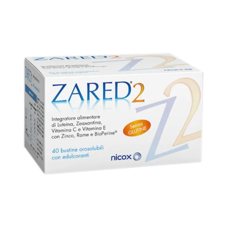 Zared 2 40 bustine stick pack vista stress ossidativo