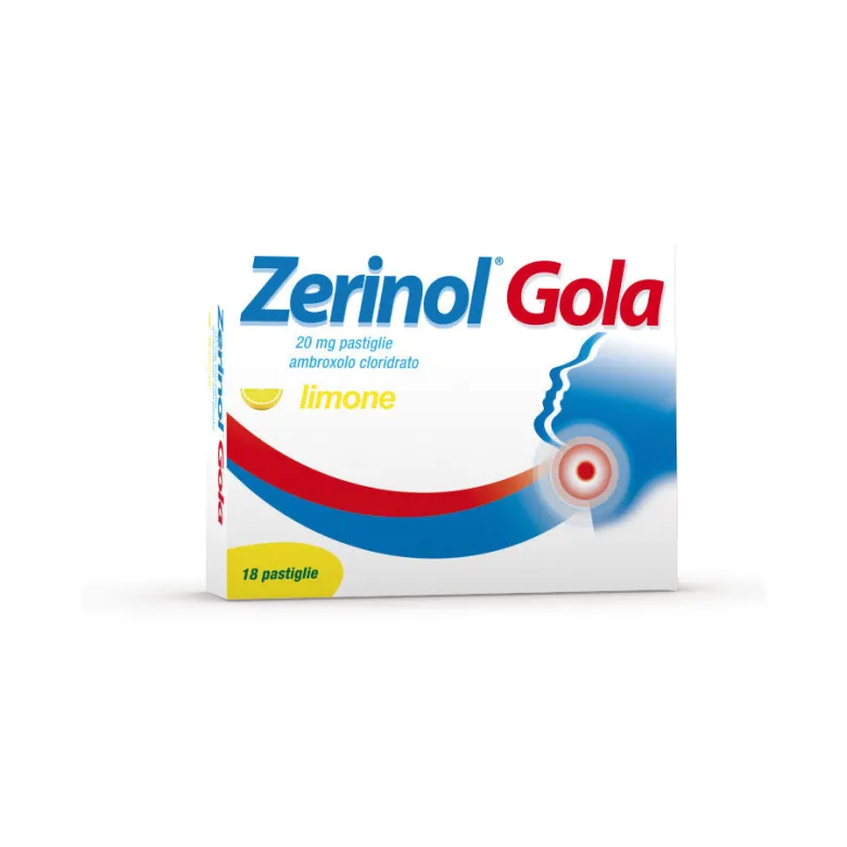 Zerinol Gola limone 18 compresse
