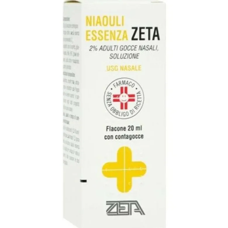 Zeta Farmaceutici Niaouli Essenza Gocce Nasali 2% 20ml