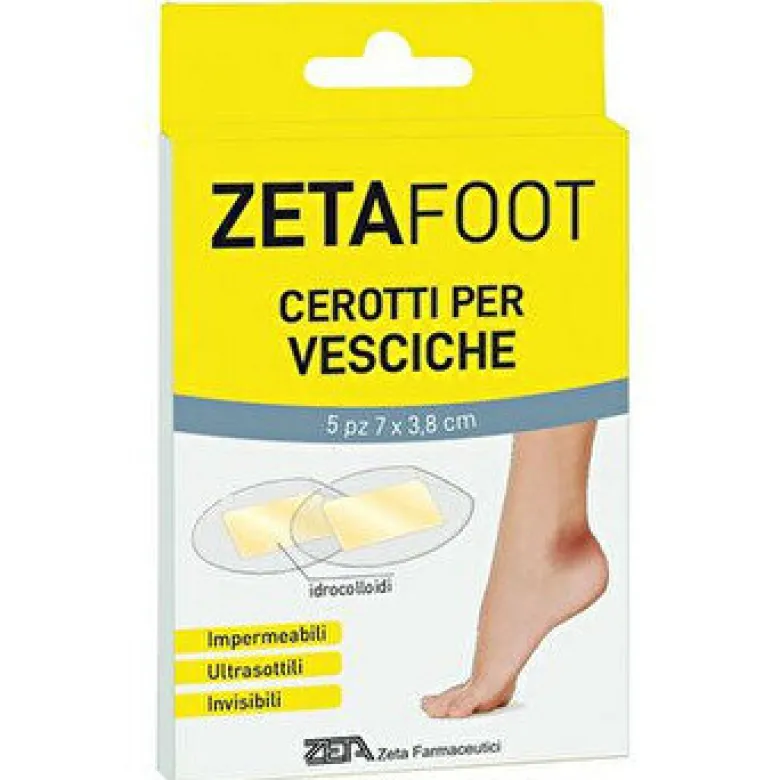 Zeta Foot Cerotti per Vesciche 5 pezzi