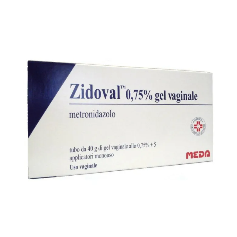 Zidoval Gel Vaginale 40g 0,75% + 5 applicatori monouso