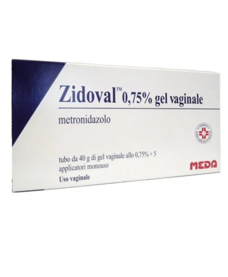 Zidoval Gel Vaginale 40g 0,75% + 5 applicatori monouso