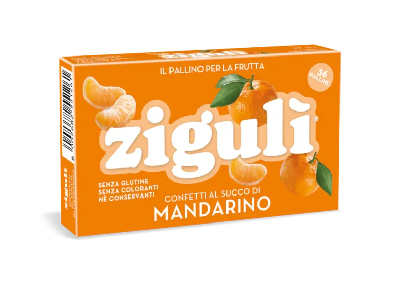 Zigulì Caramelle al Mandarino 36 palline