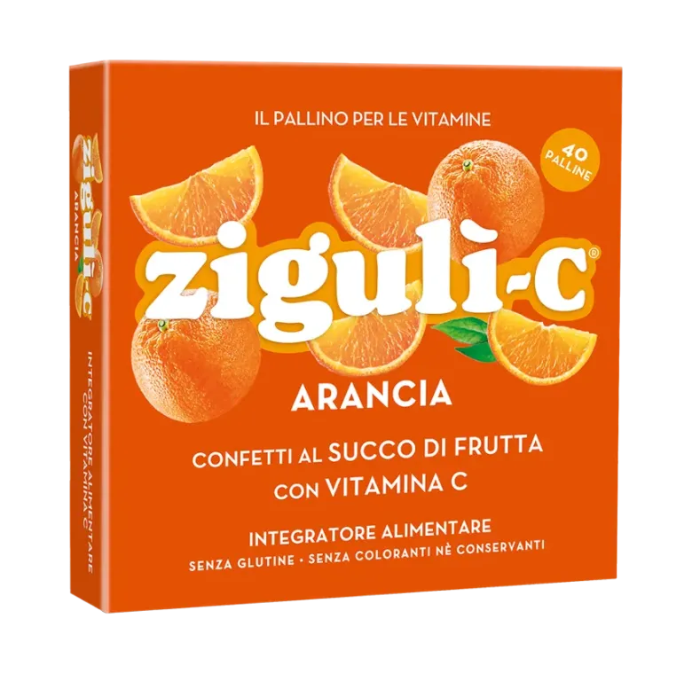 Zigulì-C Arancia integratore di Vitamina C 40 palline