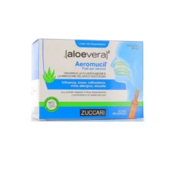 Zuccari Aloevera2Aeromucil fiale nebulizzanti tramite apparecchi aerosol 10 fiale