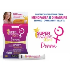 Zuccari Super Ananas Slim donna controllo del peso e disturbi della menopausa 28 bustine