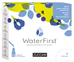 Zuccari WaterFirst Mirtillo Mela Fiori di Clitoria 12 Stick