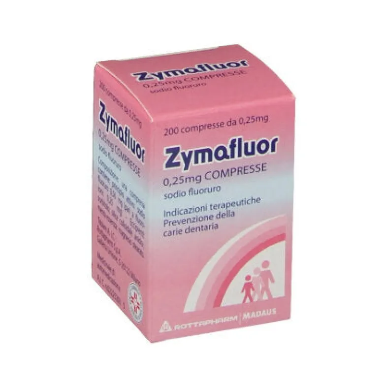 Zymafluori 0,25mg 200 compresse