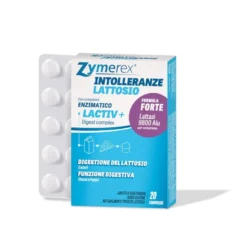 Zymerex Intolleranze per la digestione del lattosio e la normale funzione digestiva 20 compresse