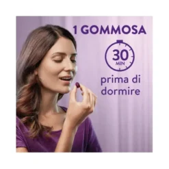 ZzzQuil NATURA 60 Pastiglie Gommose Melatonina Camomilla
